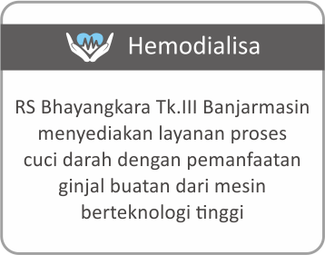 Layanan Hemodialisa Cuci Darah Rumah Sakit Bhayangkara Tingkat III Banjarmasin