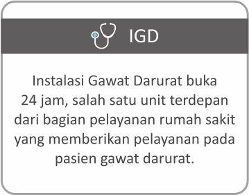 Layanan Instalasi Gawat Darurat IGD Rumah Sakit Bhayangkara Tingkat III Banjarmasin